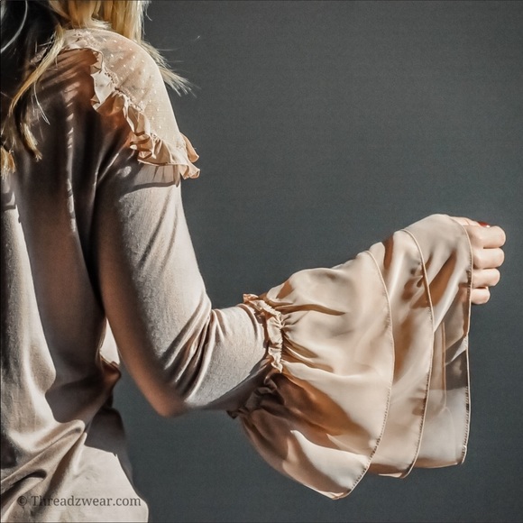 ✨JUST IN✨ROMANTIC BOHEMIAN RUFFLED BLOUSE - Picture 4 of 7